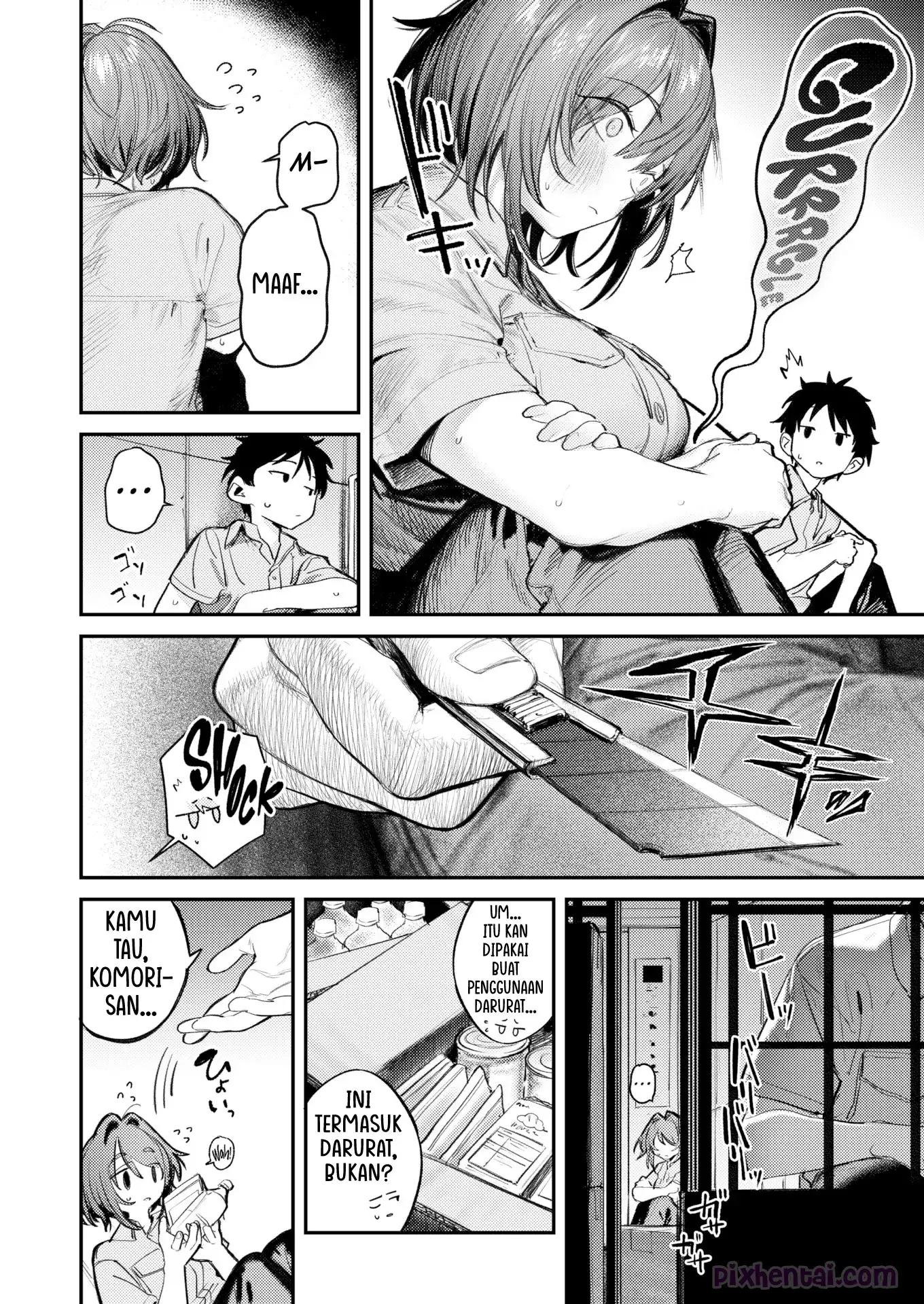 Komik hentai xxx manga sex bokep Seishi shita Hako no Naka de 6